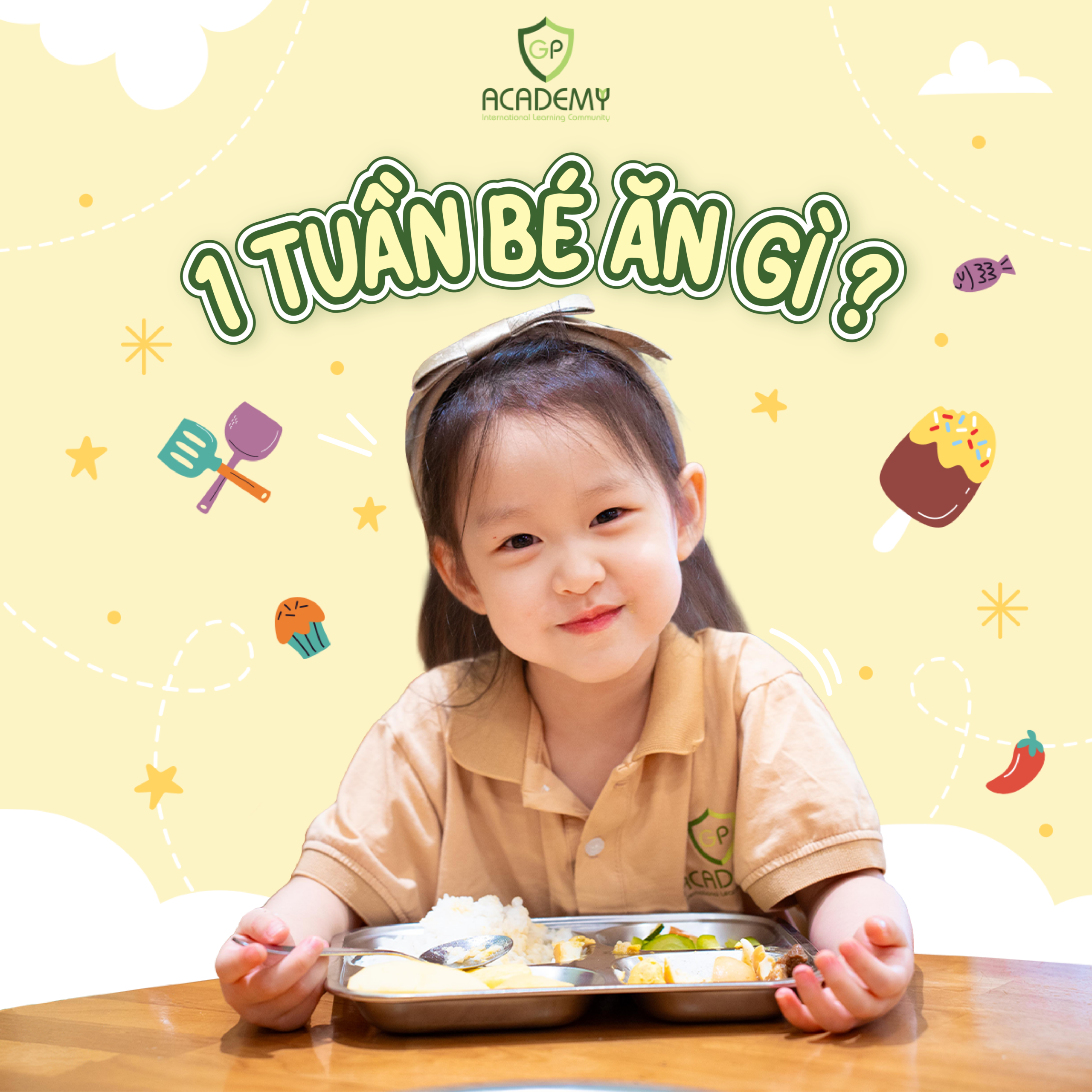 1 tuần bé ăn gì?