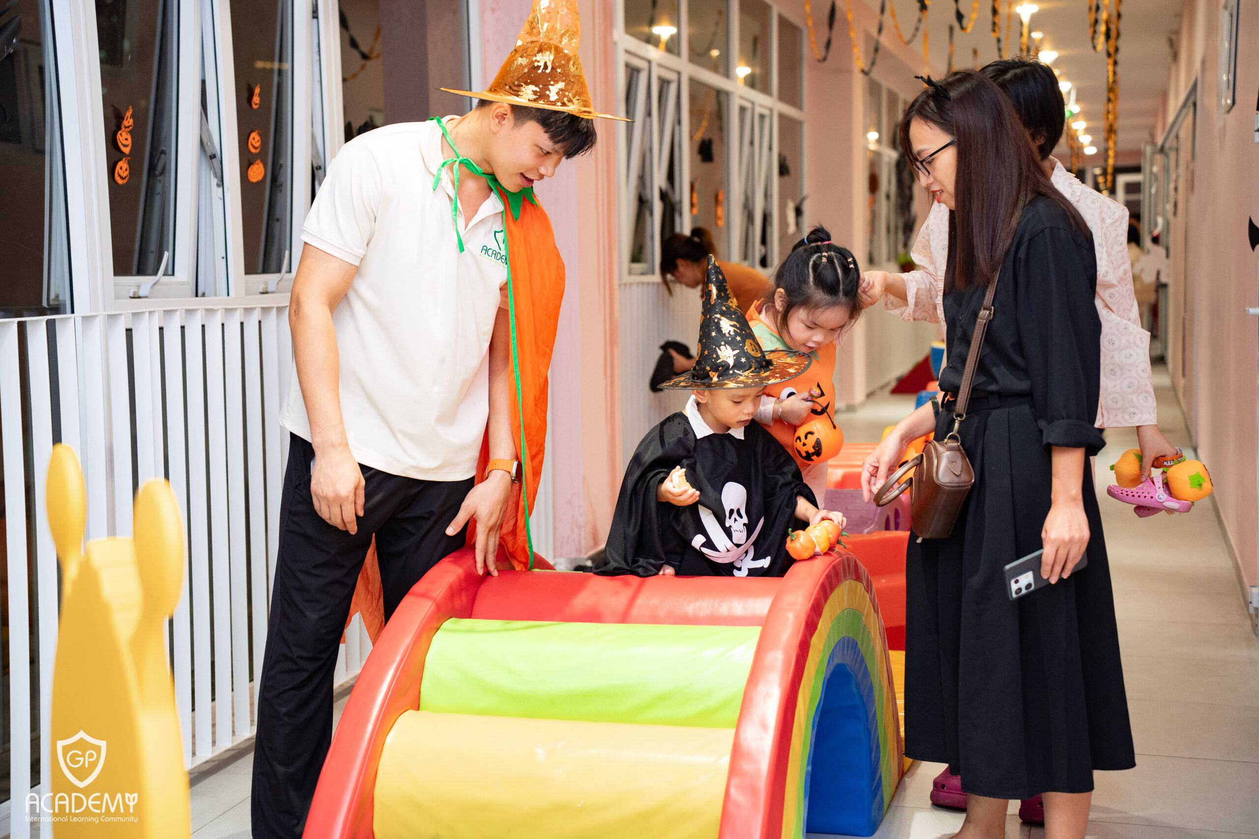 Khu vui chơi GymKid tăng cường thể lực cho bé.