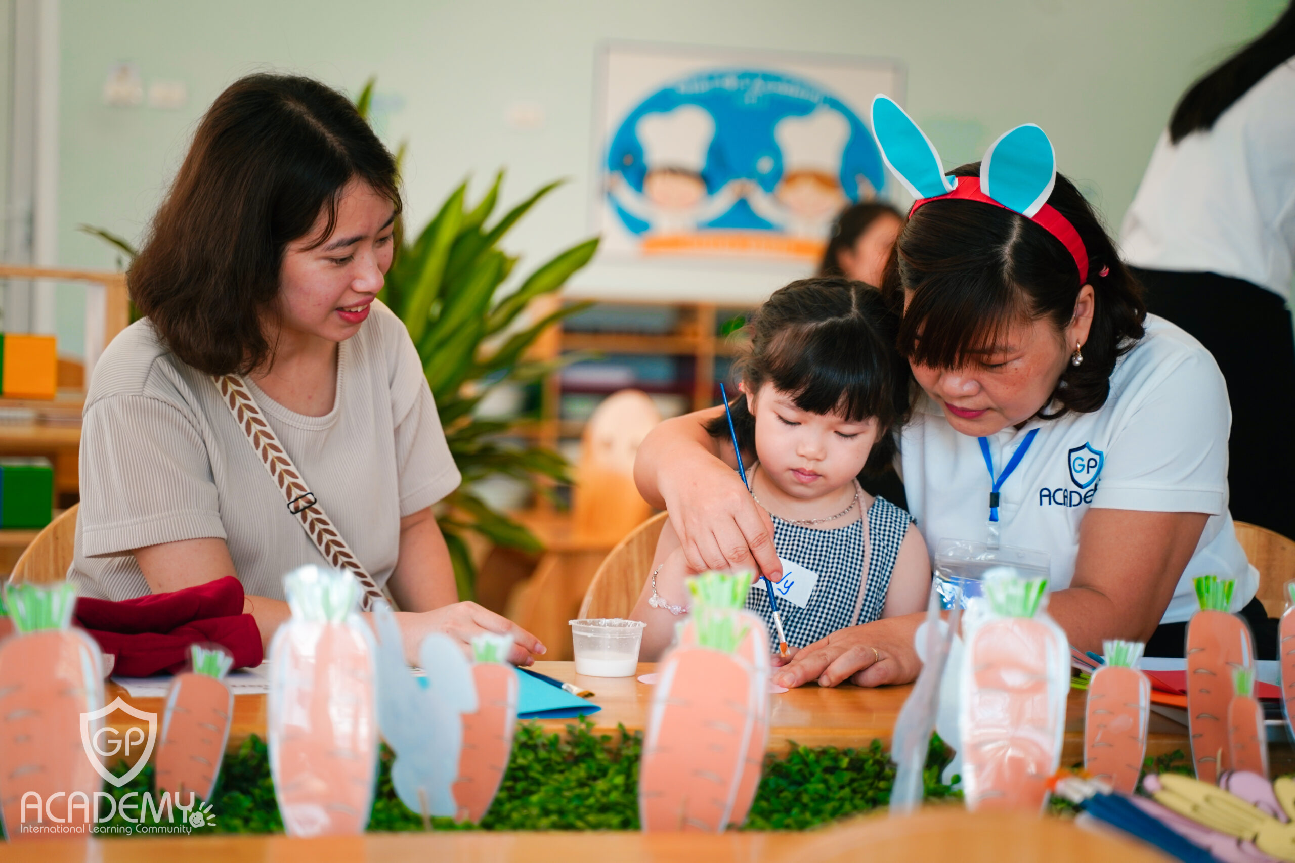 Sự kiện Funny Bunny giúp gắn kết gia đình.