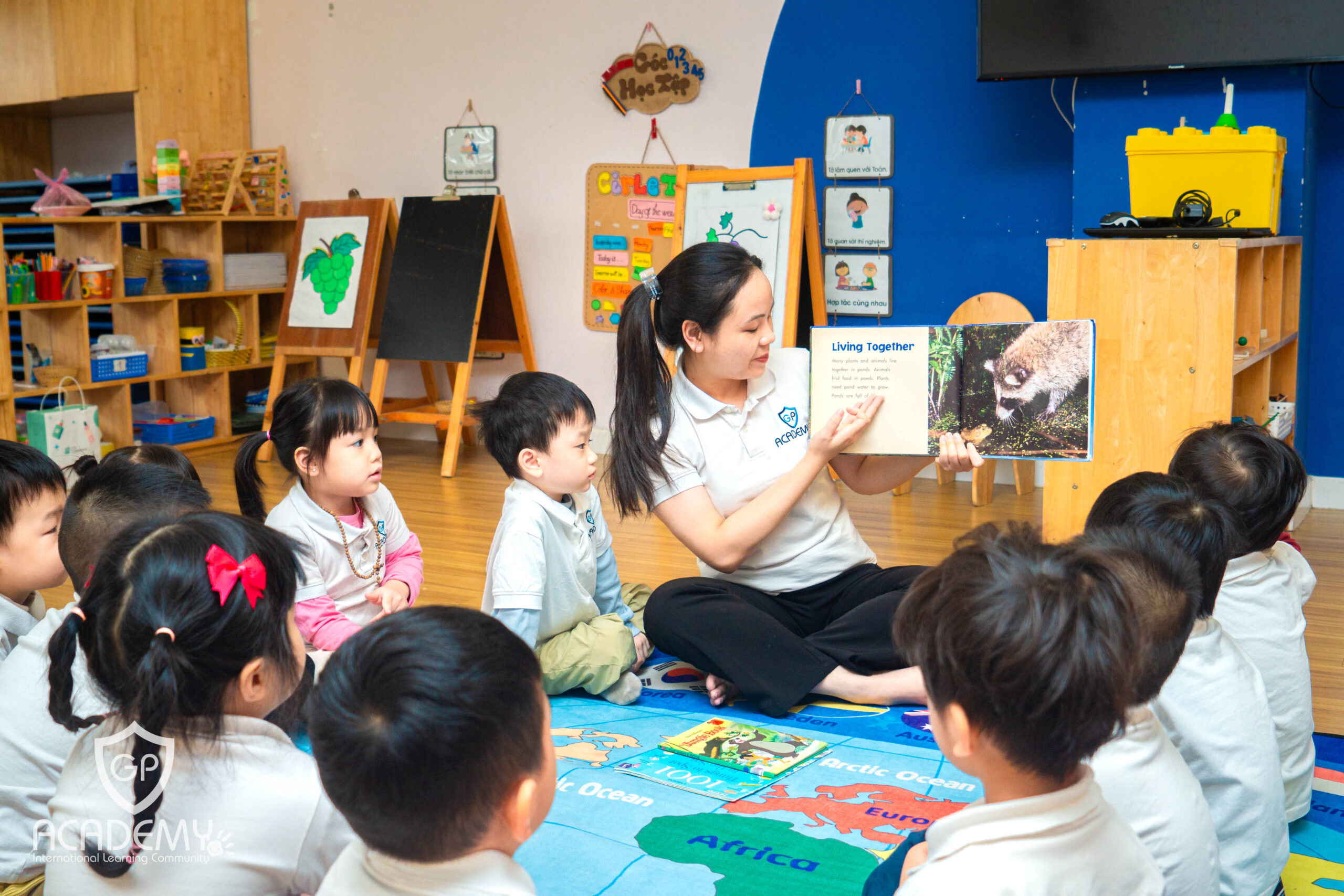 Lộ trình thích nghi tại GPA xoa dịu mọi nỗi sợ trong trẻ.